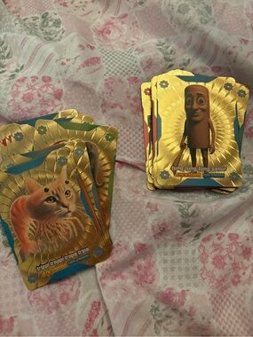 Italian Brainrot Trading Cards with box